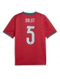 Moške Nogometnih dresov Portugalska Diogo Dalot #5 Domači SP 2026 Kratki rokavi Moške Nogometnih dresov Portugalska Diogo Dalot #5 Domači SP 2026 Kratki rokavi